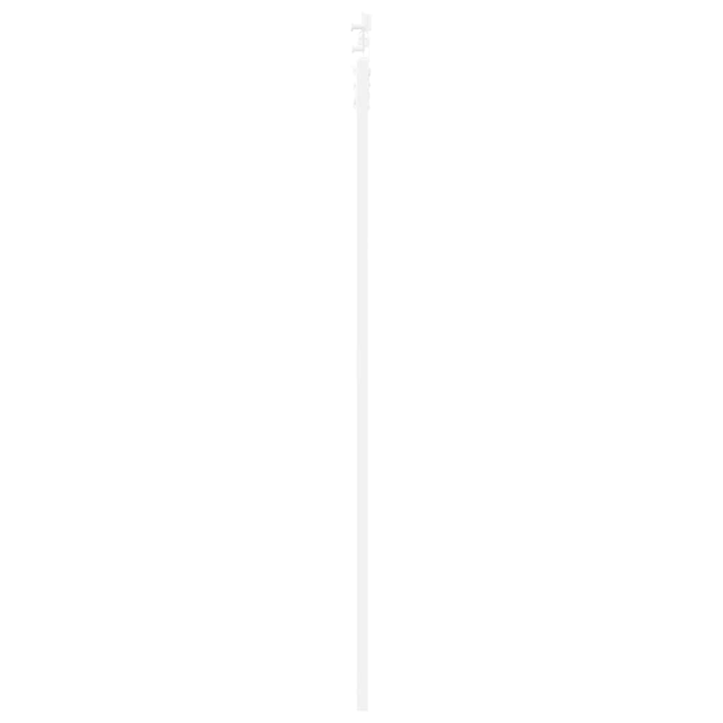 Sliding Door White 32.7 x 83.1 in Solid pine wood and steel