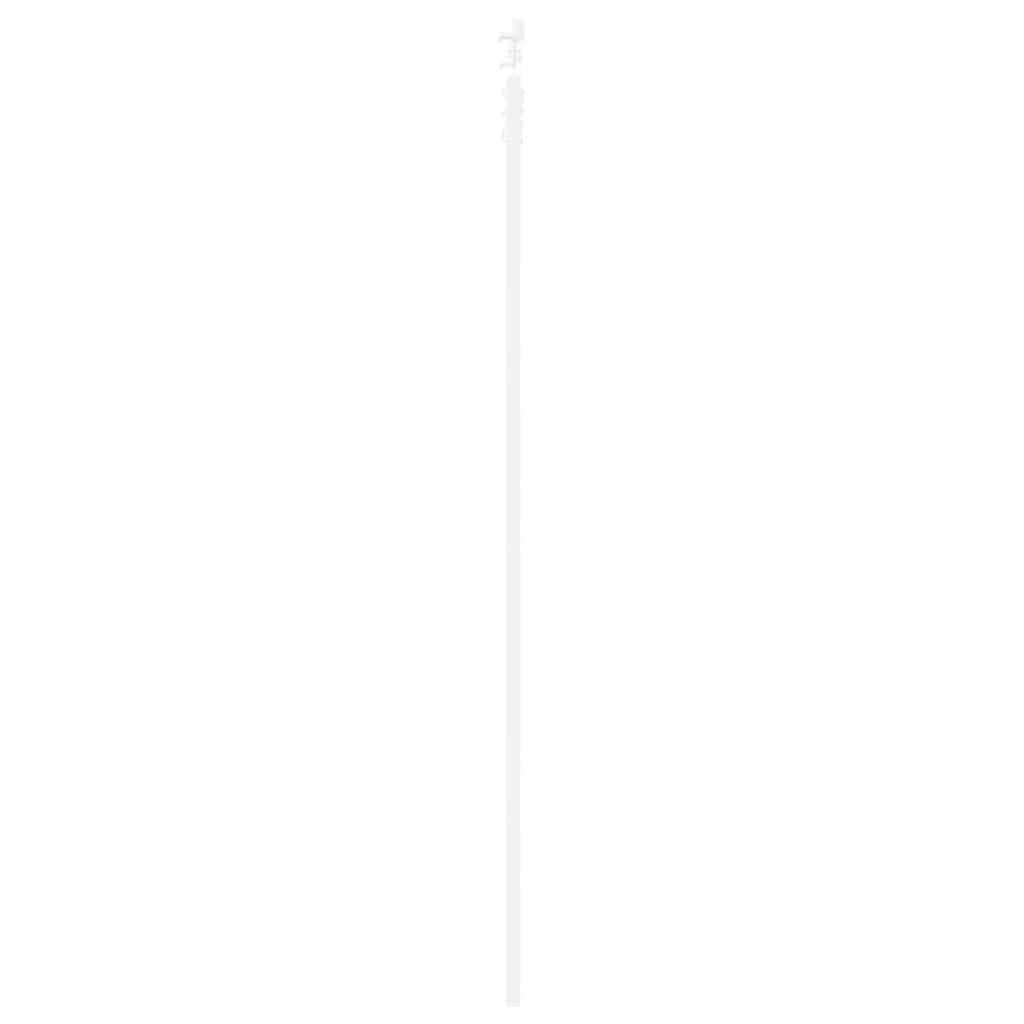 Sliding Door White 32.7 x 91.4 in Solid pine wood and steel