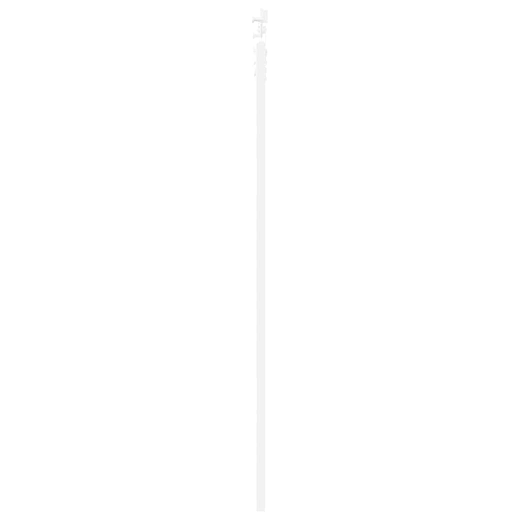 Sliding Door White 33.9 x 78.1 in Solid pine wood and steel