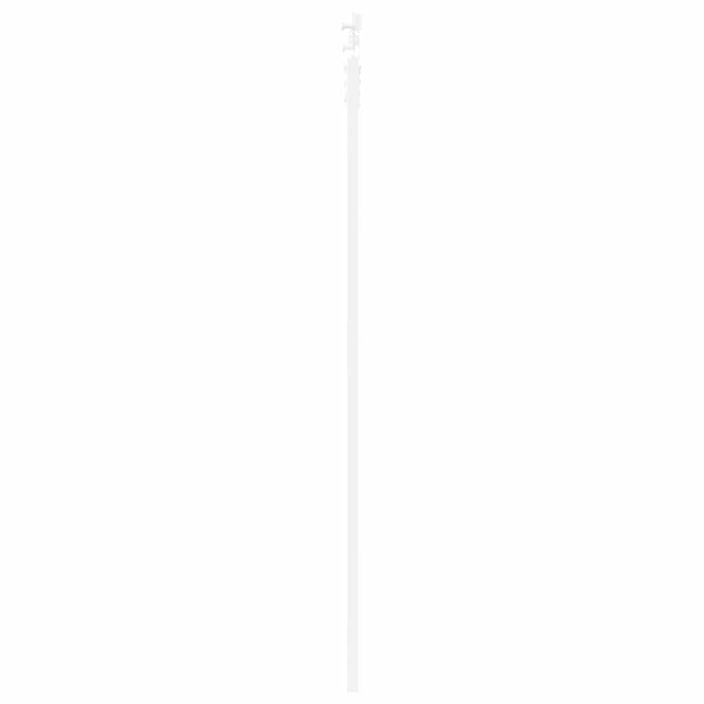 Sliding Door White 33.9 x 83.1 in Solid pine wood and steel