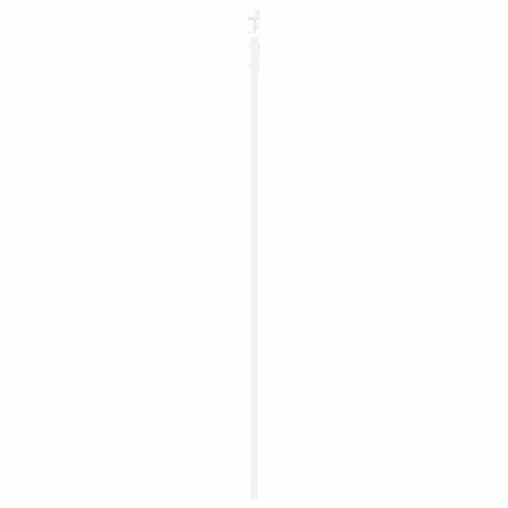 Sliding Door White 32.7 x 91.4 in Solid pine wood and steel