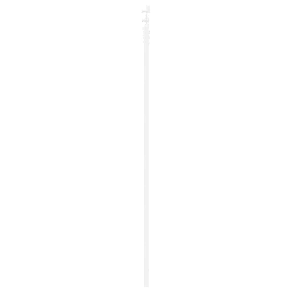 Sliding Door White 33.9 x 78.1 in Solid pine wood and steel