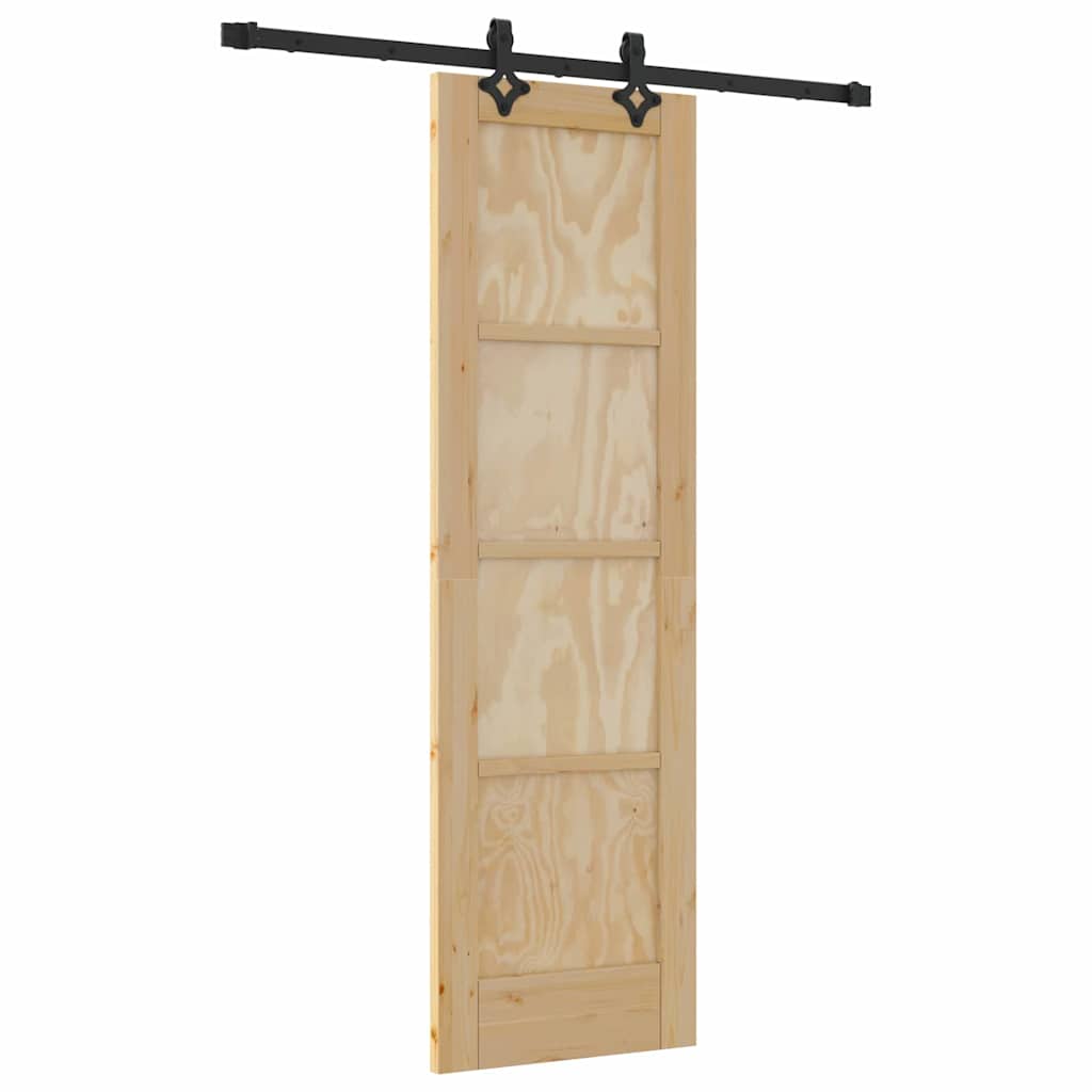 Sliding Door Set Other ORKDAL natural and black 24 x 78.2 in