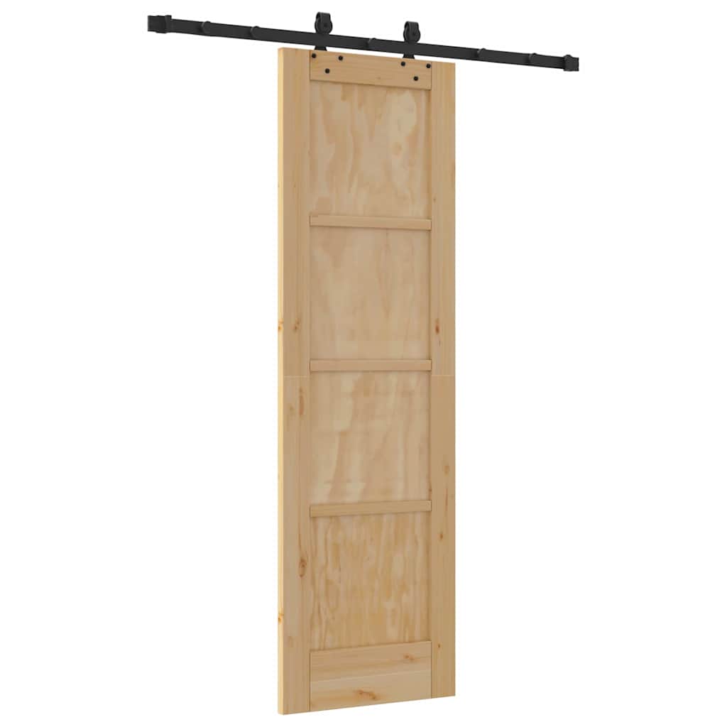 Sliding Door Set Other ORKDAL natural and black 24 x 78.2 in