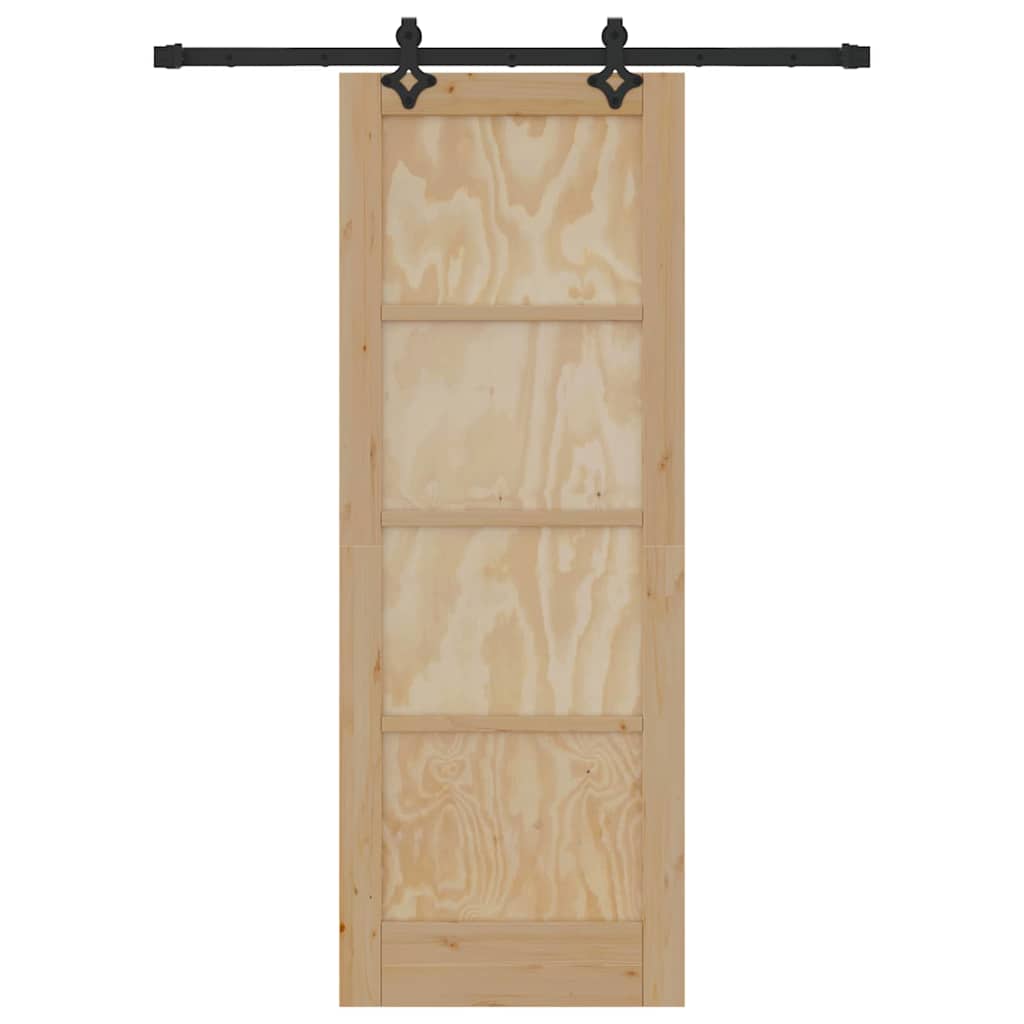 Sliding Door Set Other ORKDAL natural and black 29 x 78 in