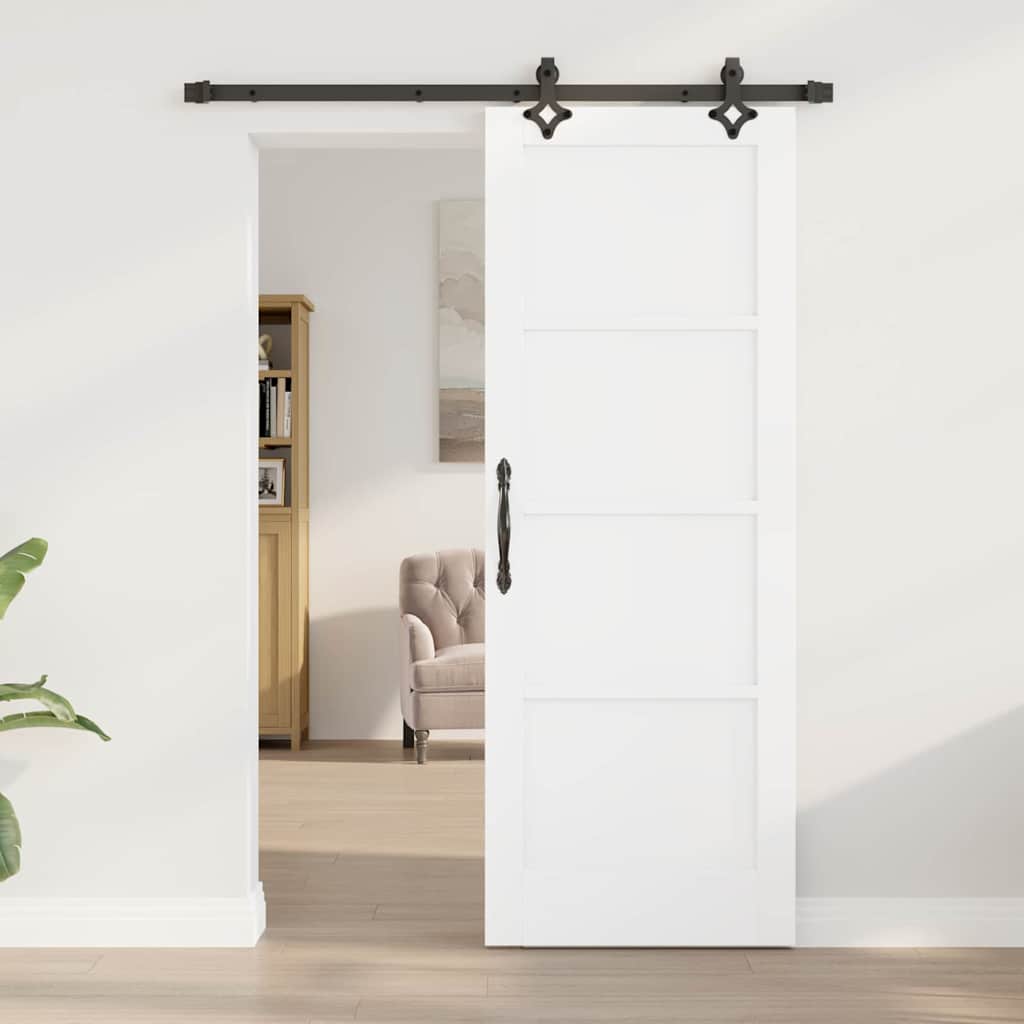 Sliding Door Set Other ORKDAL White and black 29 x 78 in