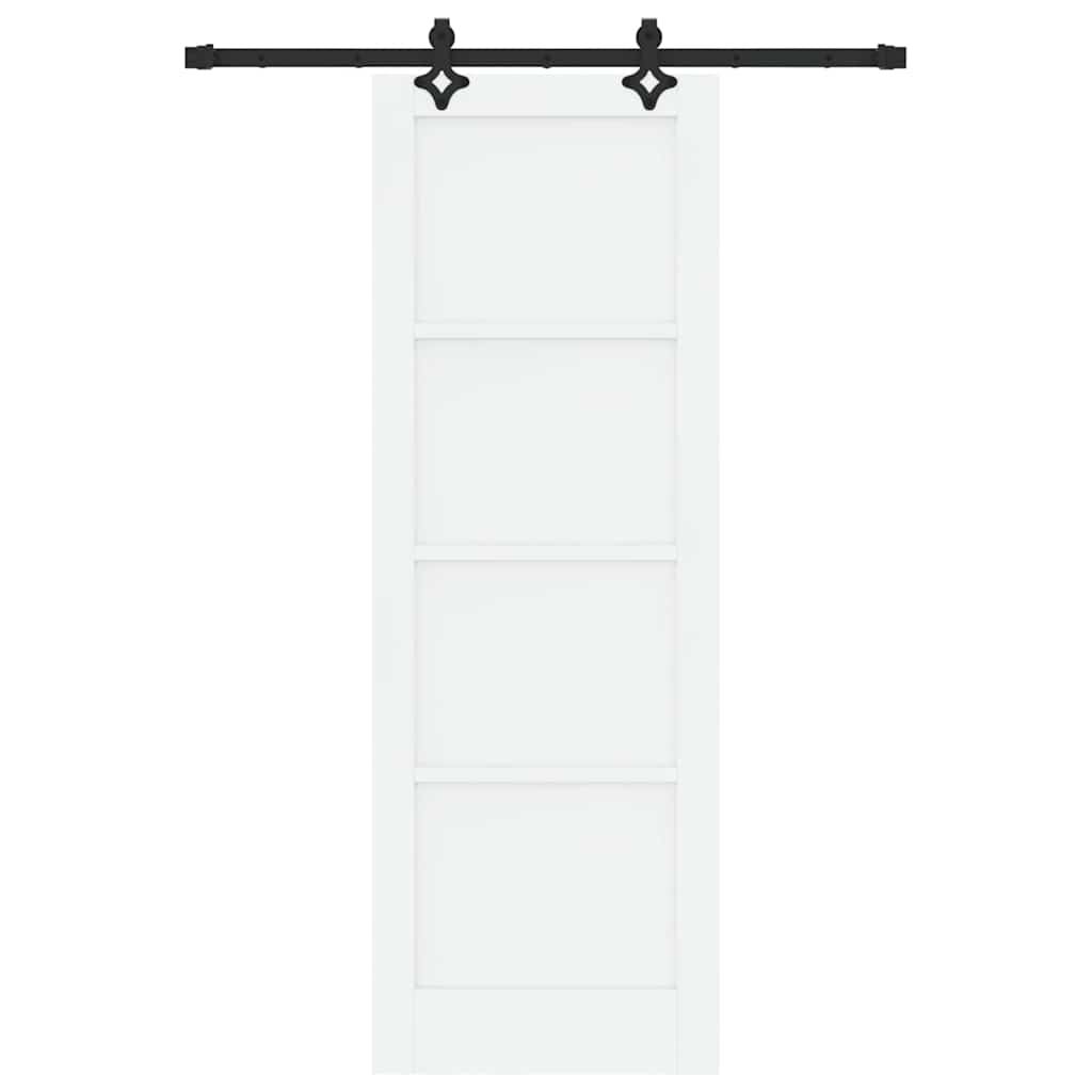Sliding Door Set Other ORKDAL White and black 28.9 x 83.1 in