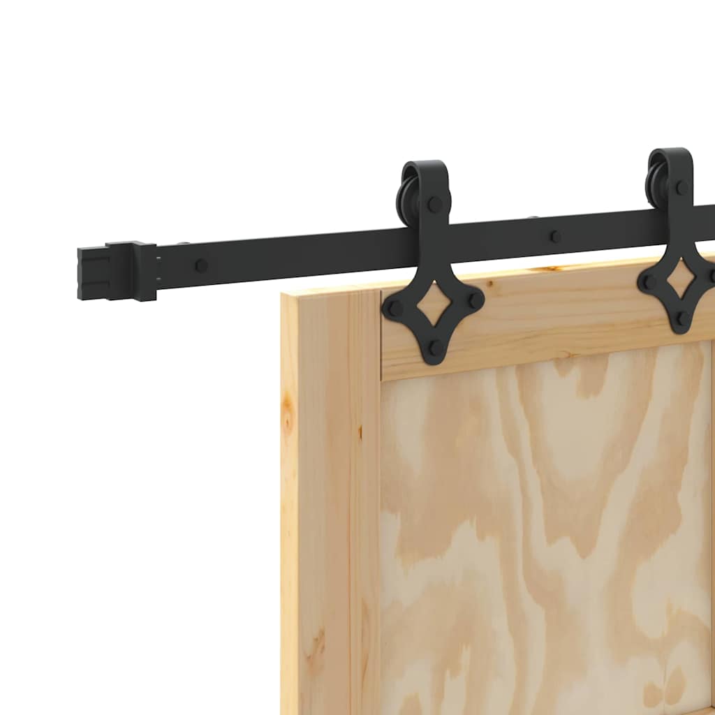 Sliding Door Set Other ORKDAL natural and black 32.7 x 79.5 in