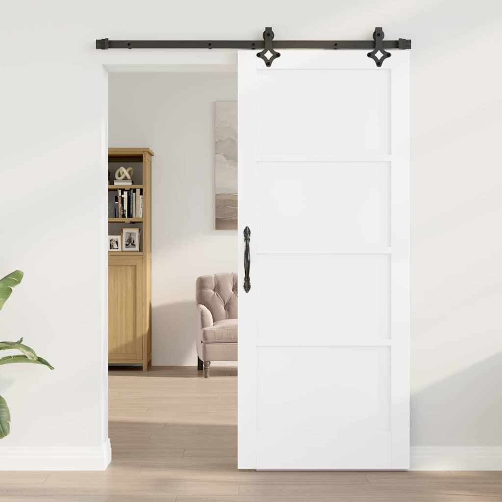Sliding Door Set Other ORKDAL White and black 32.7 x 79.5 in