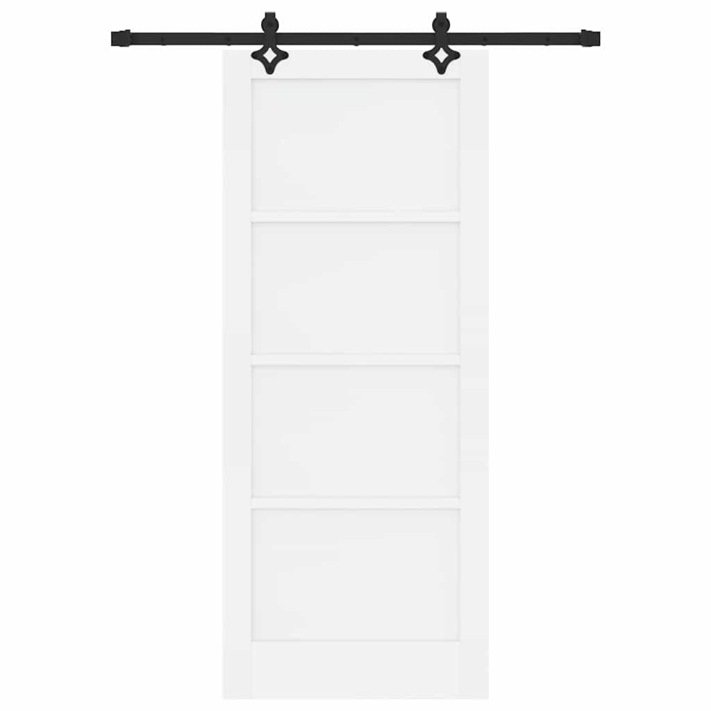 Sliding Door Set Other ORKDAL White and black 32.7 x 79.5 in