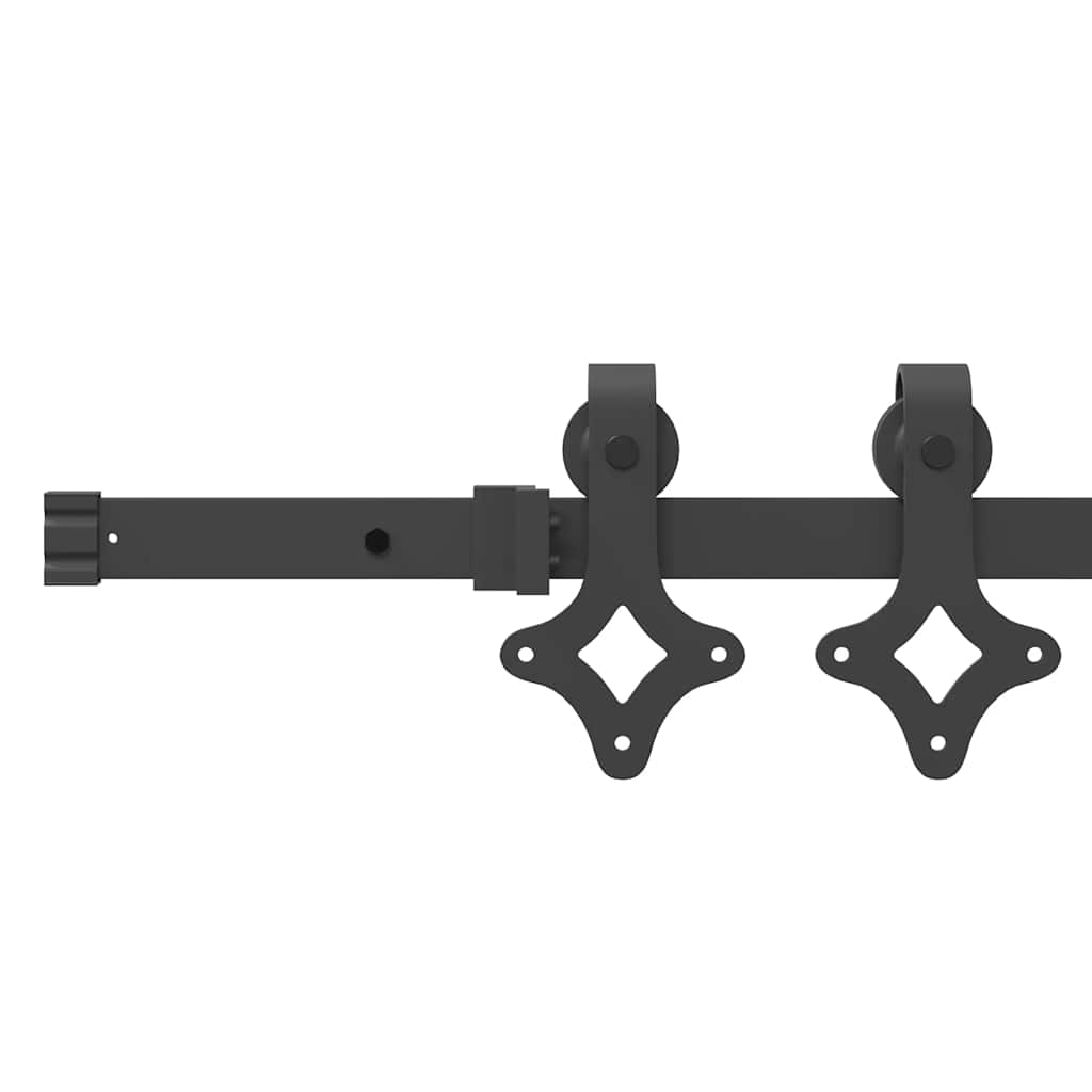 Sliding Door Set Other ORKDAL natural and black 32.7 x 83.1 in