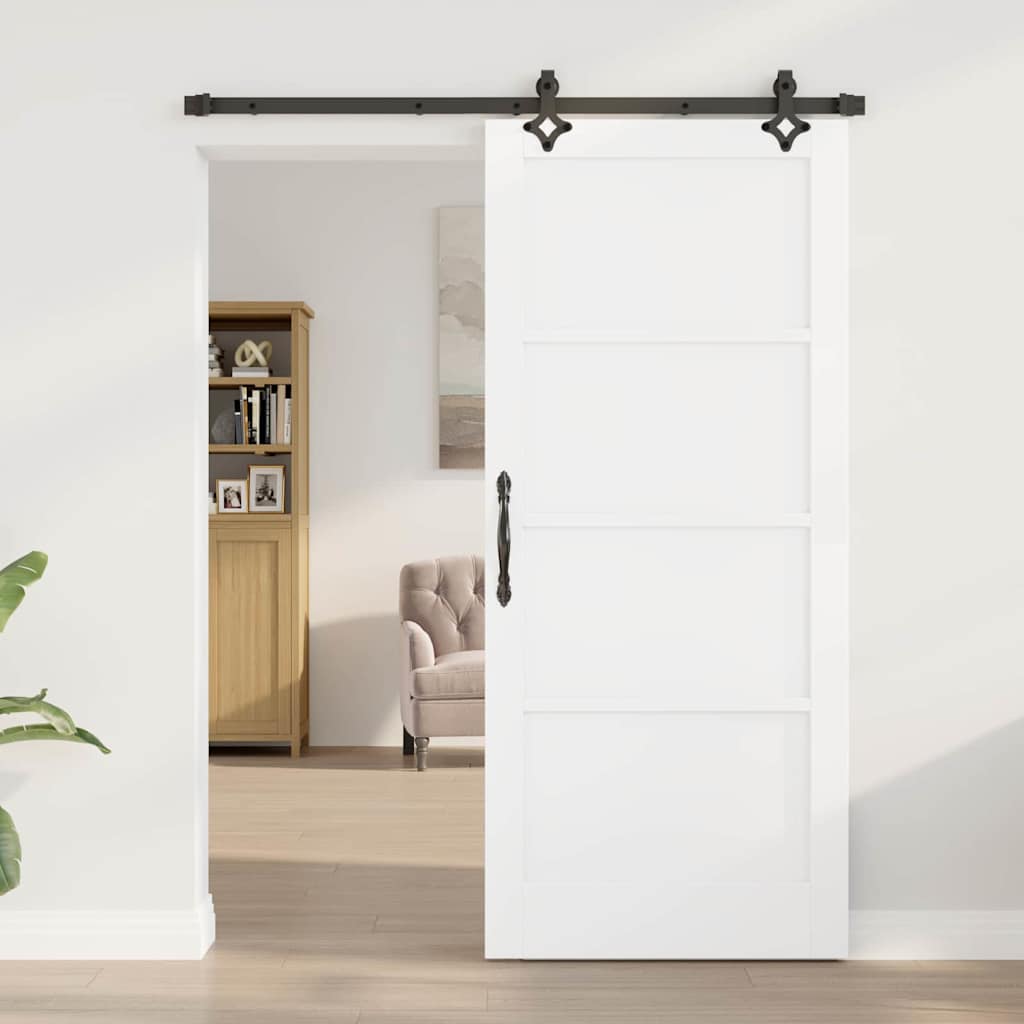 Sliding Door Set Other ORKDAL White and black 33.9 x 78.1 in