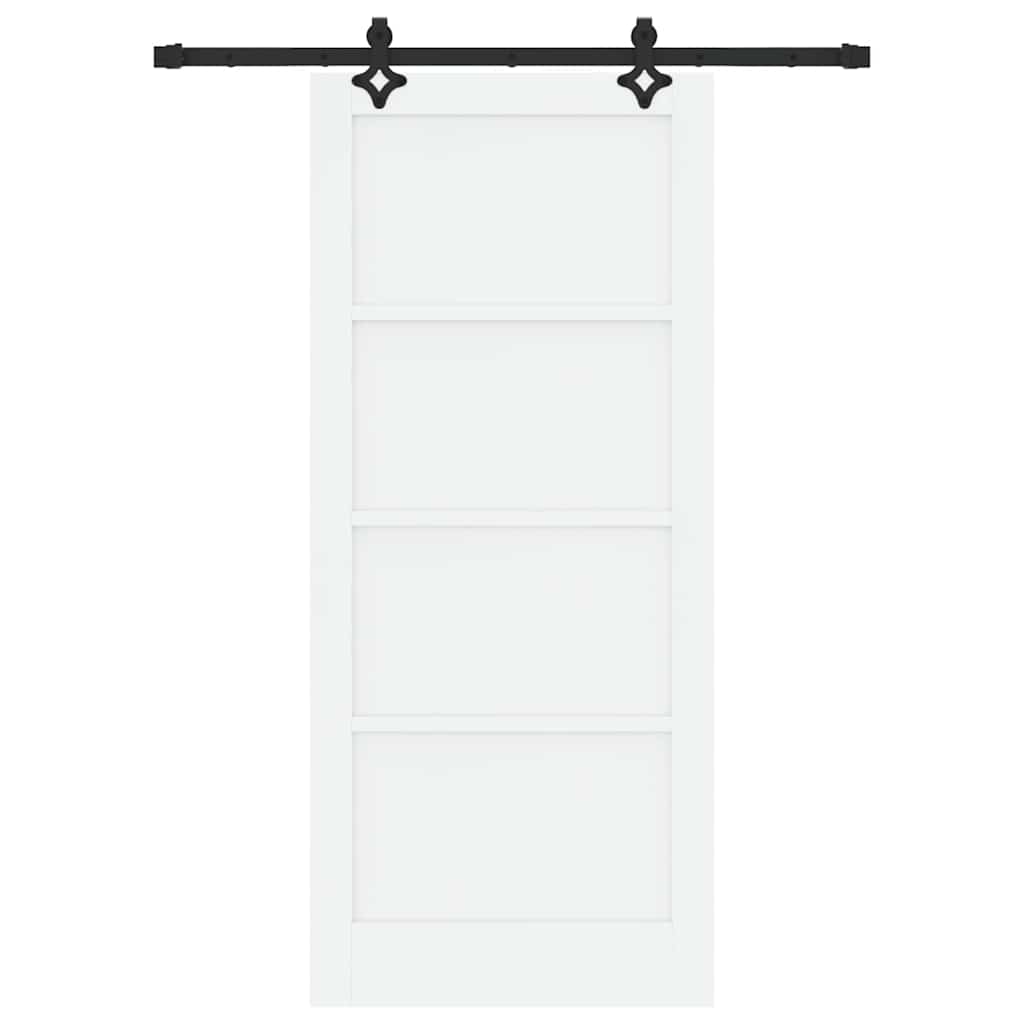 Sliding Door Set Other ORKDAL White and black 33.9 x 78.1 in