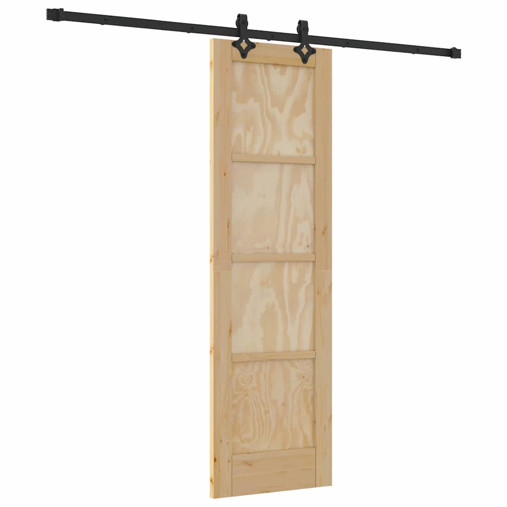 Sliding Door Set Other ORKDAL natural and black 24 x 78.2 in