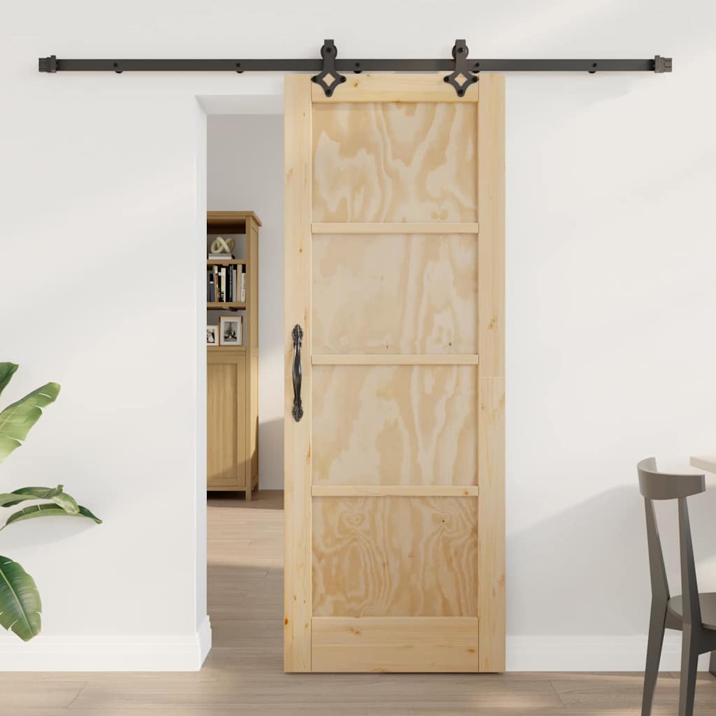 Sliding Door Set Other ORKDAL natural and black 29 x 78 in