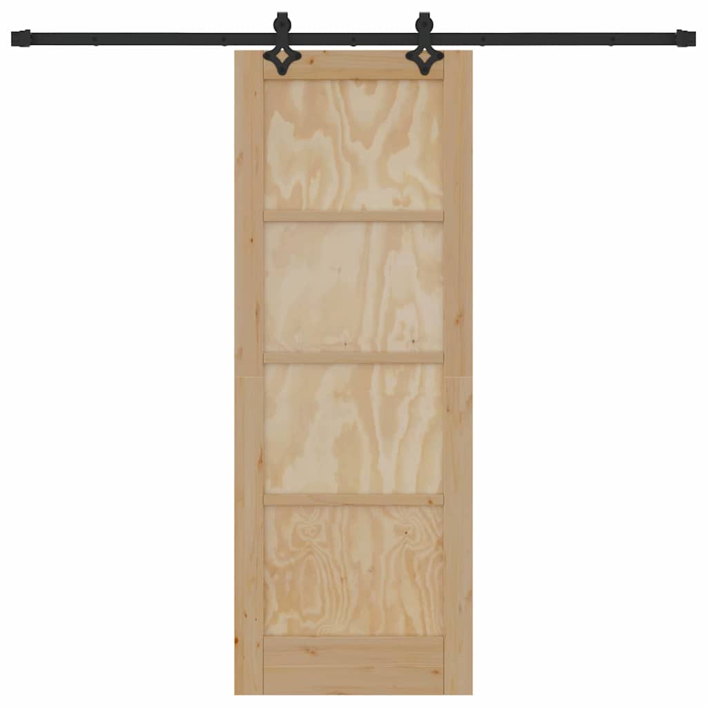 Sliding Door Set Other ORKDAL natural and black 29 x 78 in