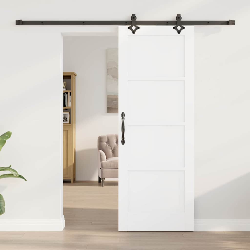 Sliding Door Set Other ORKDAL White and black 29 x 78 in