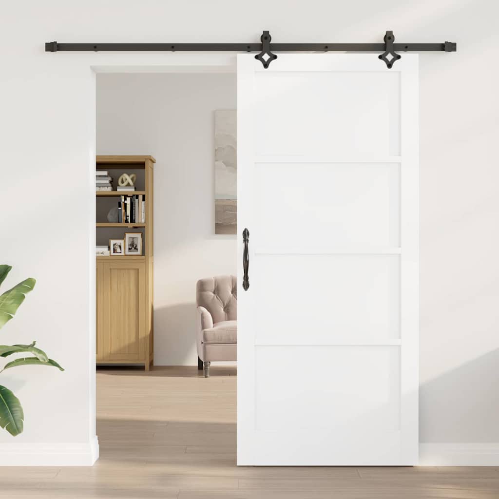 Sliding Door Set Other ORKDAL White and black 36.6 x 83.1 in