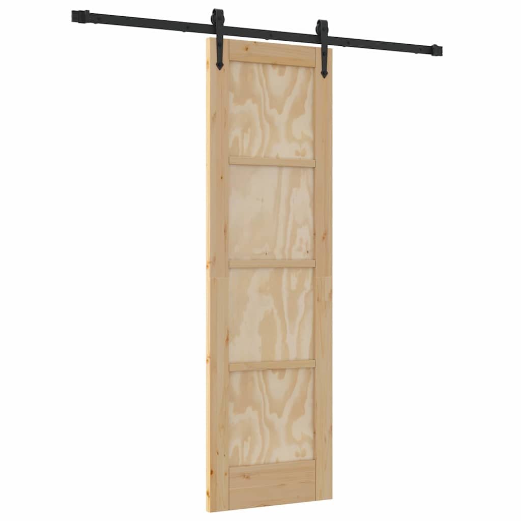 Sliding Door Other ORKDAL natural and black 24 x 78.2 in