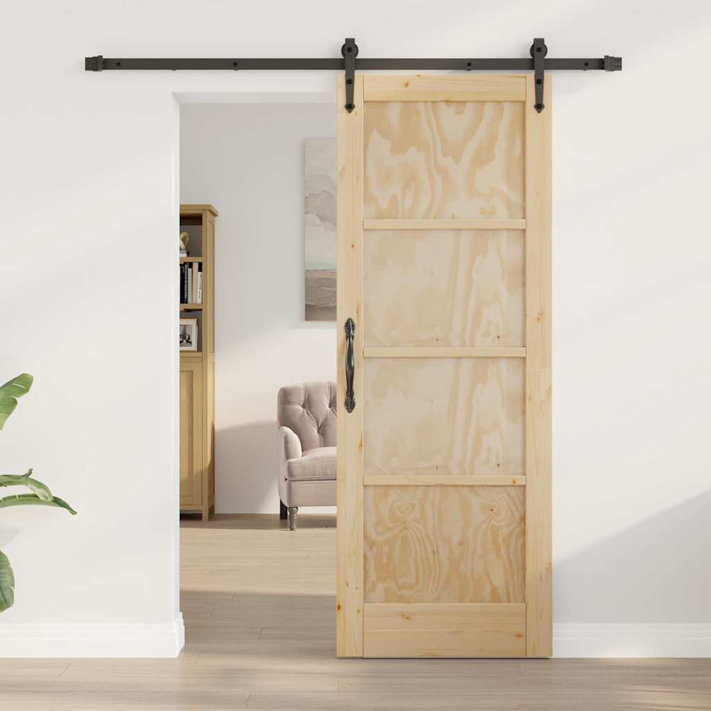Sliding Door Other ORKDAL natural and black 29 x 78 in