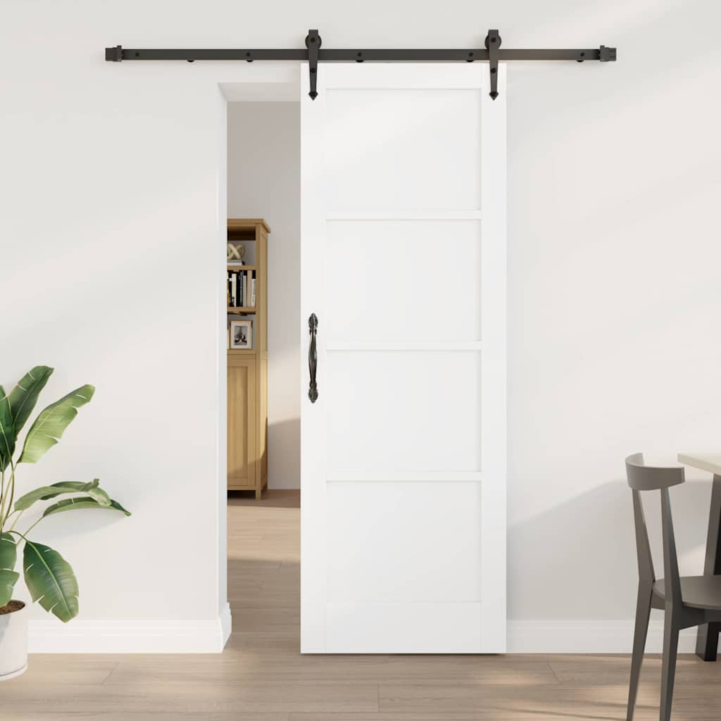 Sliding Door Other ORKDAL White and black 28.9 x 83.1 in