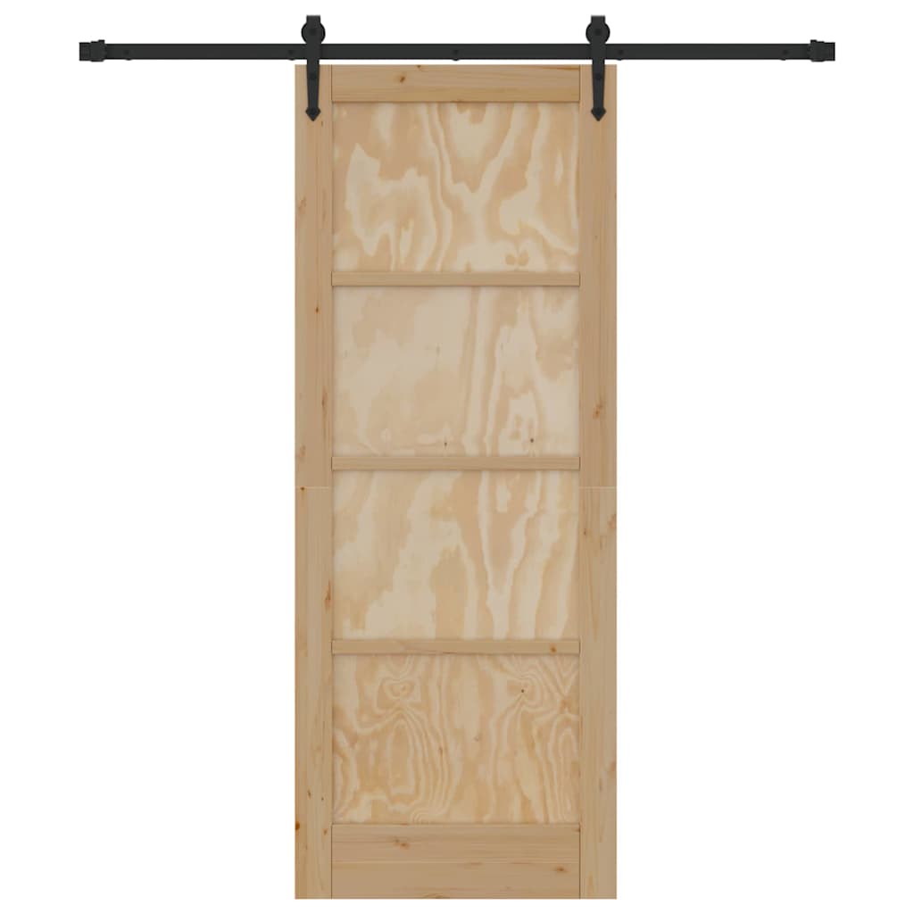 Sliding Door Other ORKDAL natural and black 30.7 x 79.5 in