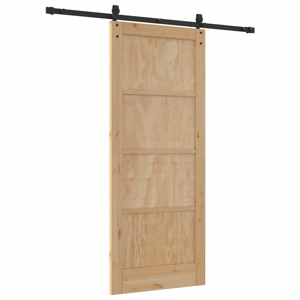 Sliding Door Other ORKDAL natural and black 32.7 x 79.5 in