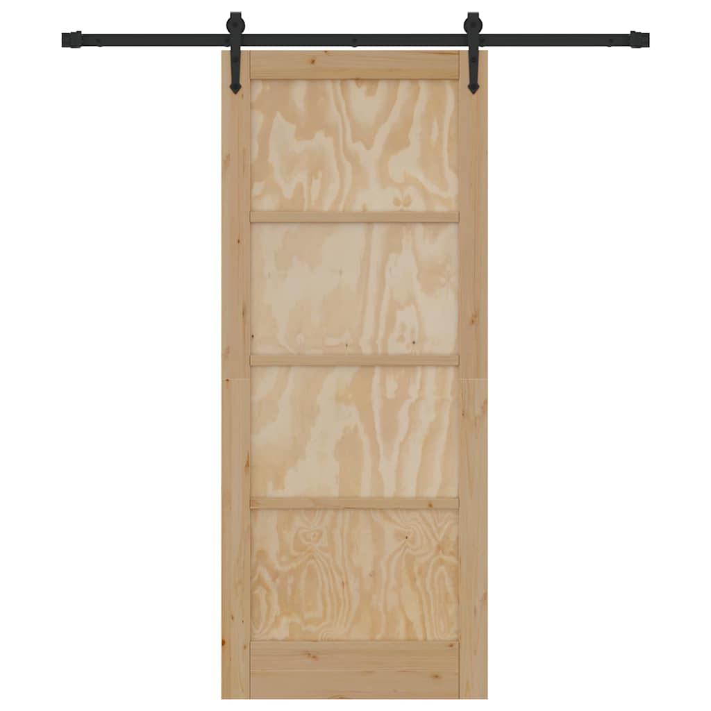 Sliding Door Other ORKDAL natural and black 32.7 x 79.5 in