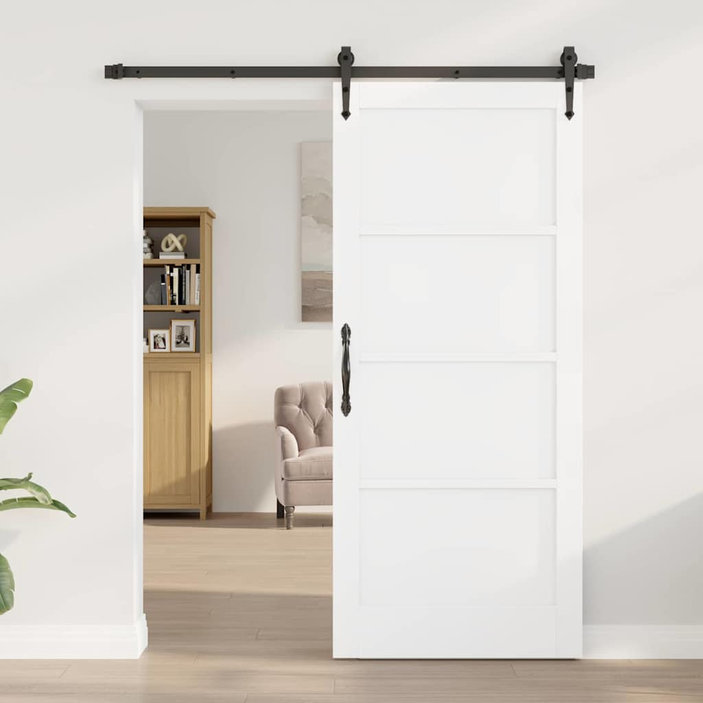 Sliding Door Other ORKDAL White and black 33.9 x 78.1 in