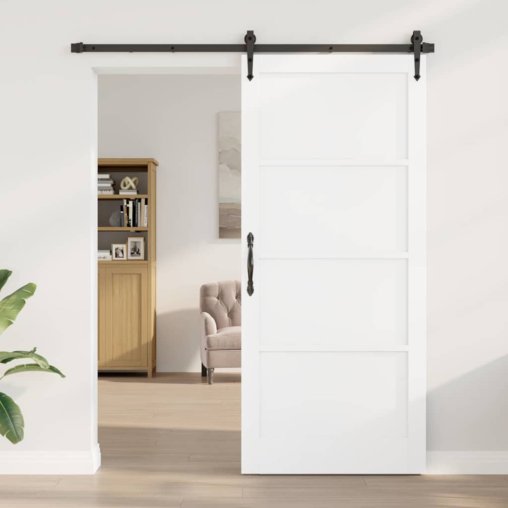 Sliding Door Other ORKDAL White and black 36.6 x 83.1 in