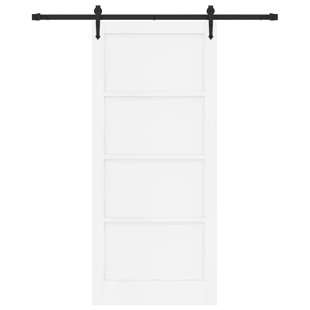 Sliding Door Other ORKDAL White and black 36.6 x 83.1 in