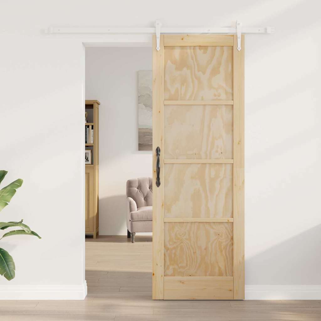 Sliding Door Other ORKDAL Natural and white 28.9 x 83.1 in