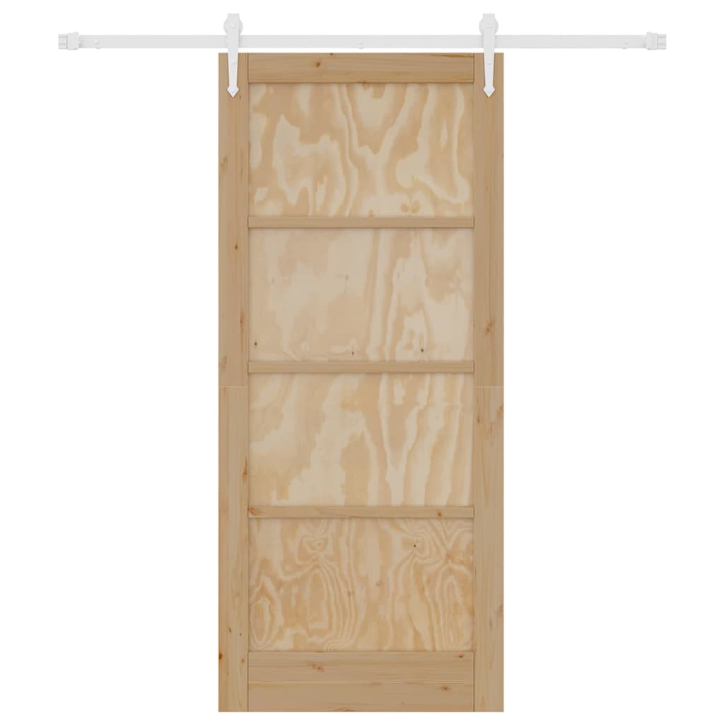 Sliding Door Other ORKDAL Natural and white 33.9 x 78.1 in