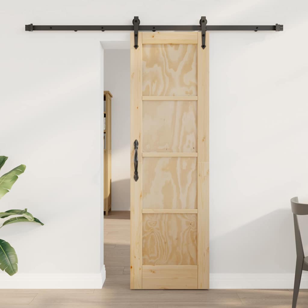 Sliding Door Other ORKDAL natural and black 24 x 78.2 in