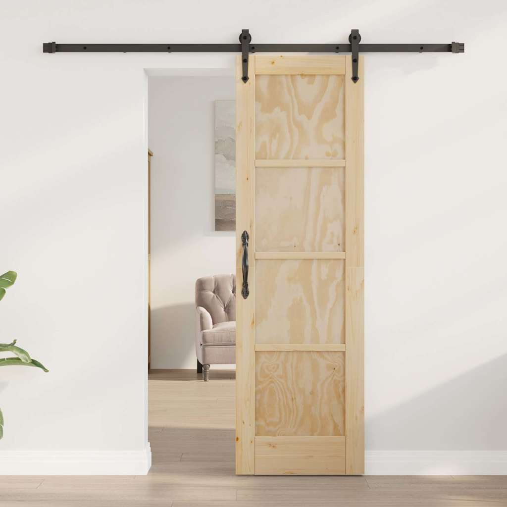 Sliding Door Other ORKDAL natural and black 24 x 78.2 in
