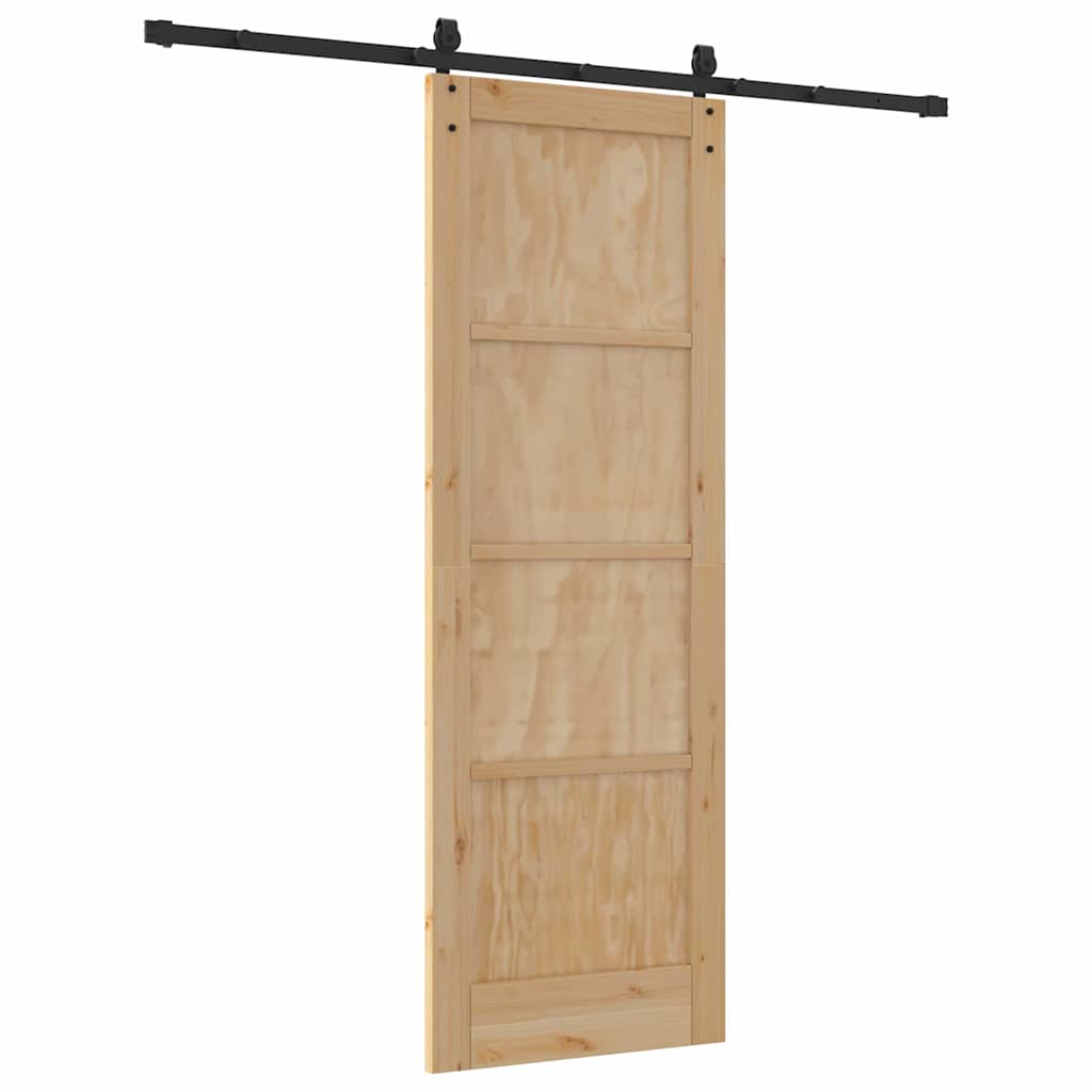 Sliding Door Other ORKDAL natural and black 28.9 x 83.1 in