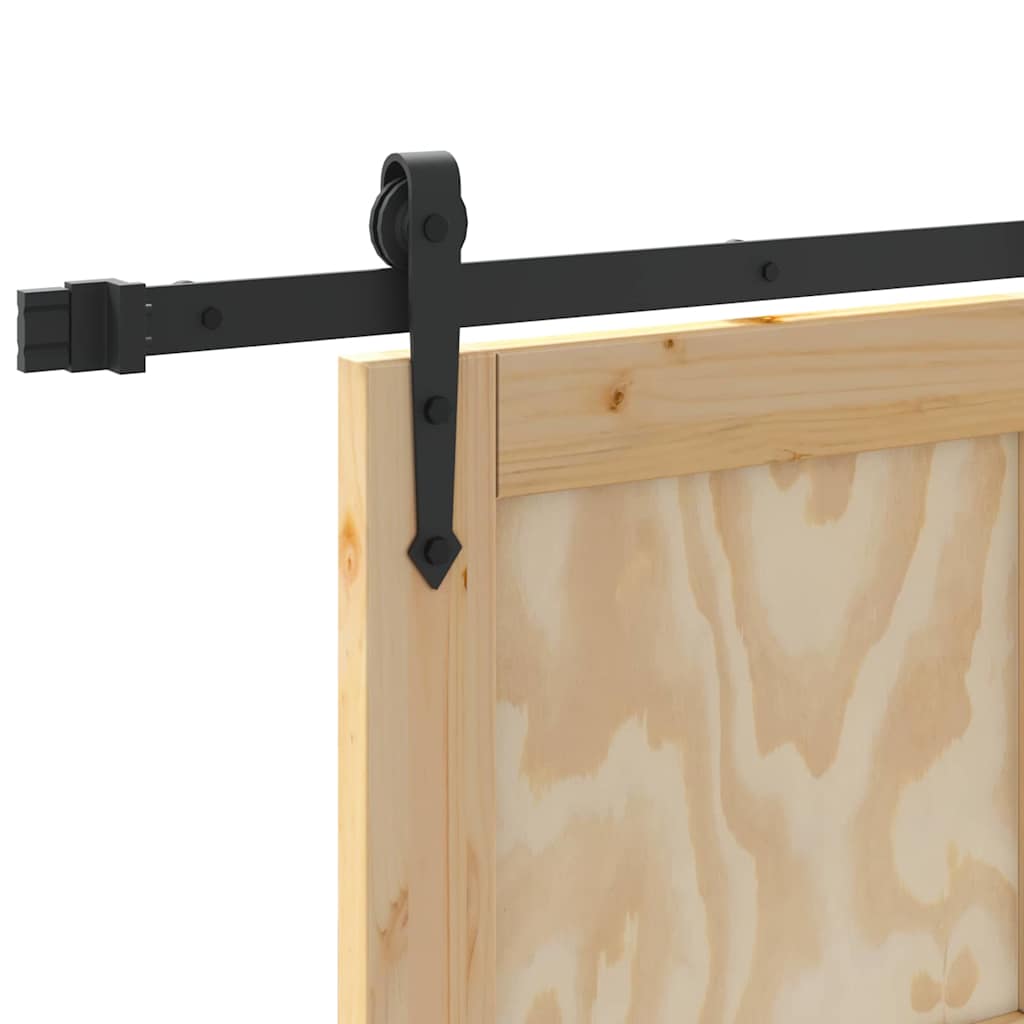 Sliding Door Other ORKDAL natural and black 30.7 x 91.3 in