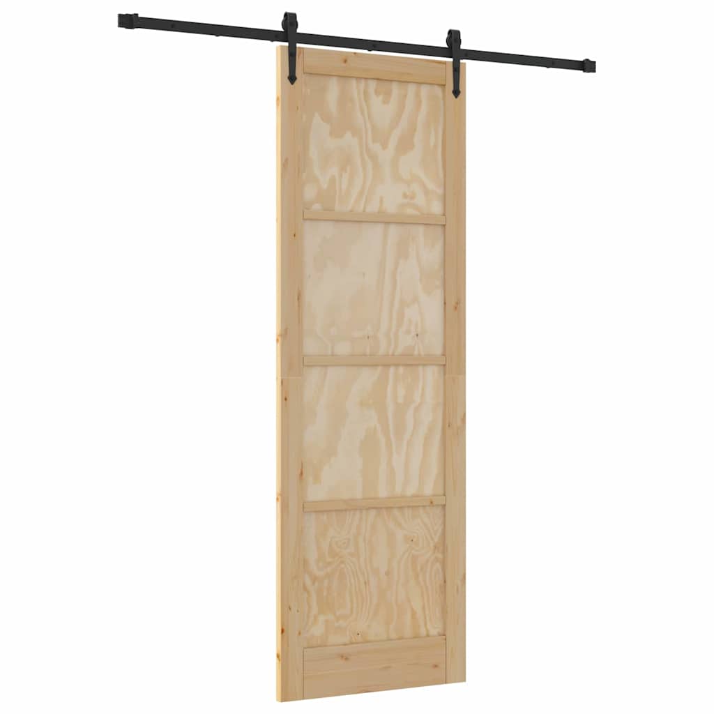 Sliding Door Other ORKDAL natural and black 30.7 x 91.3 in