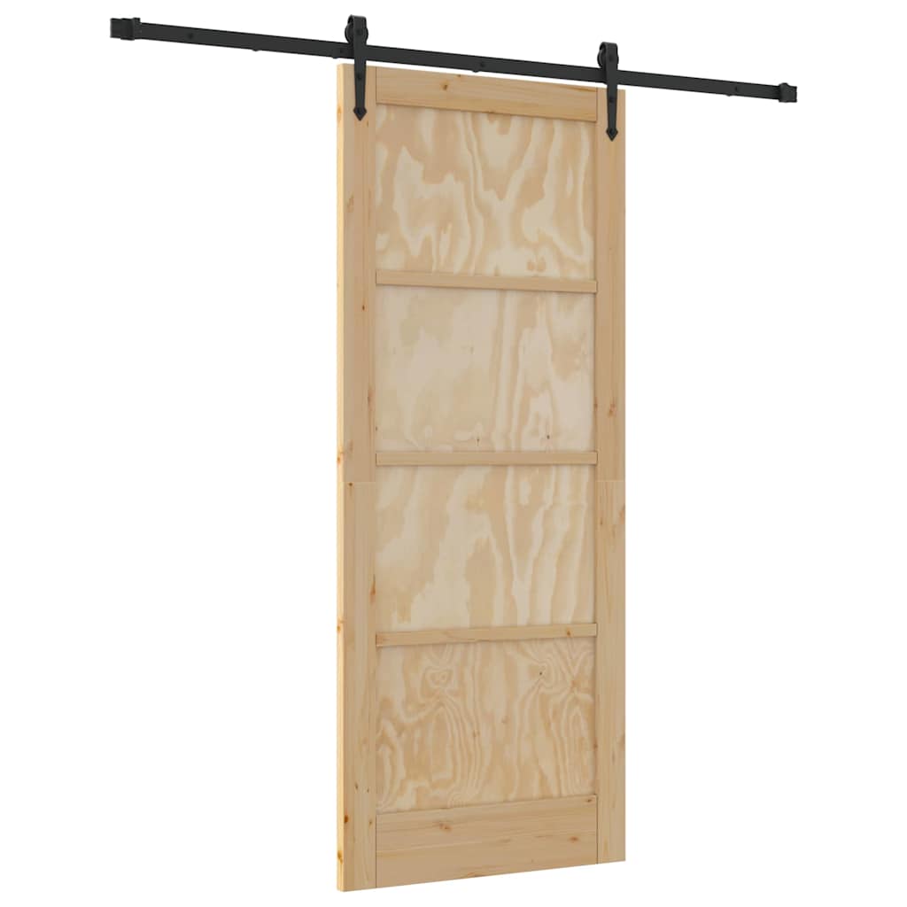 Sliding Door Other ORKDAL natural and black 32.7 x 79.5 in