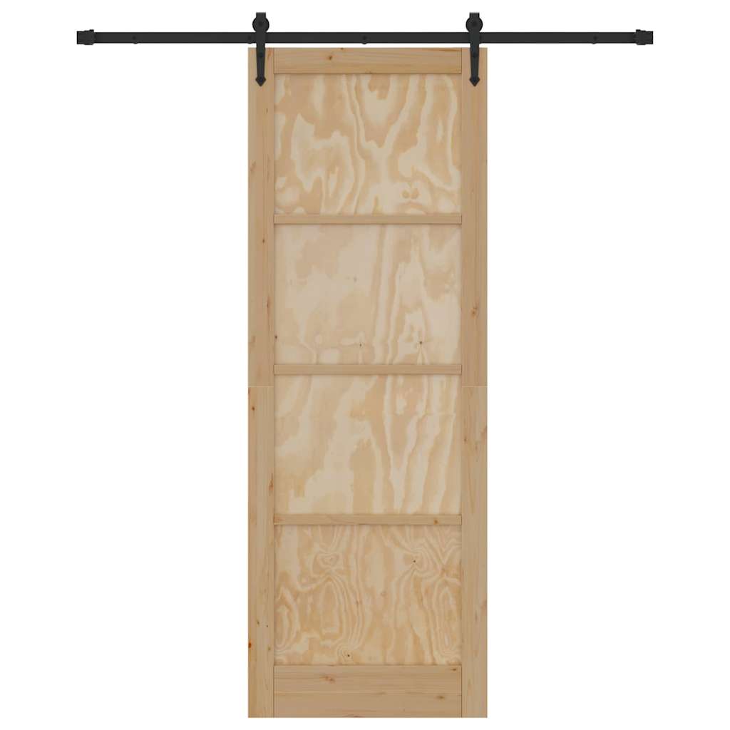 Sliding Door Other ORKDAL natural and black 32.7 x 91.4 in