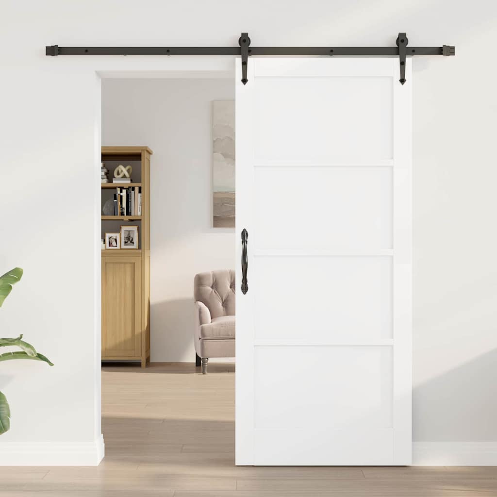 Sliding Door Other ORKDAL White and black 33.9 x 78.1 in
