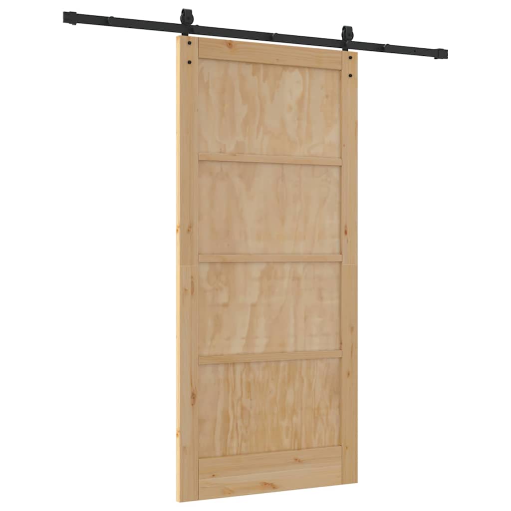 Sliding Door Other ORKDAL natural and black 36.6 x 79.5 in