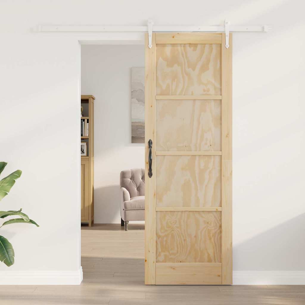 Sliding Door Other ORKDAL Natural and white 28.9 x 83.1 in