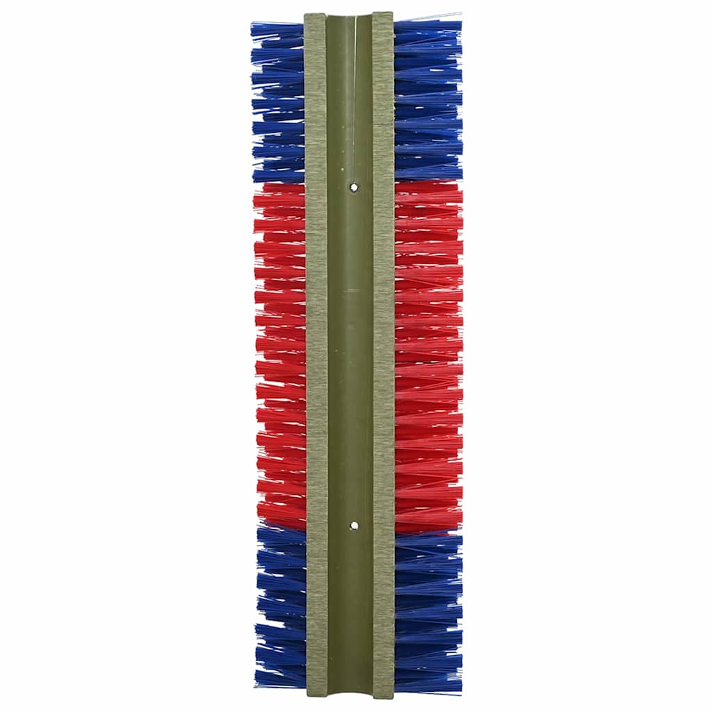 Cattle Brushes Red and Blue 20 x 9 x 50 cm Plastic and Steel