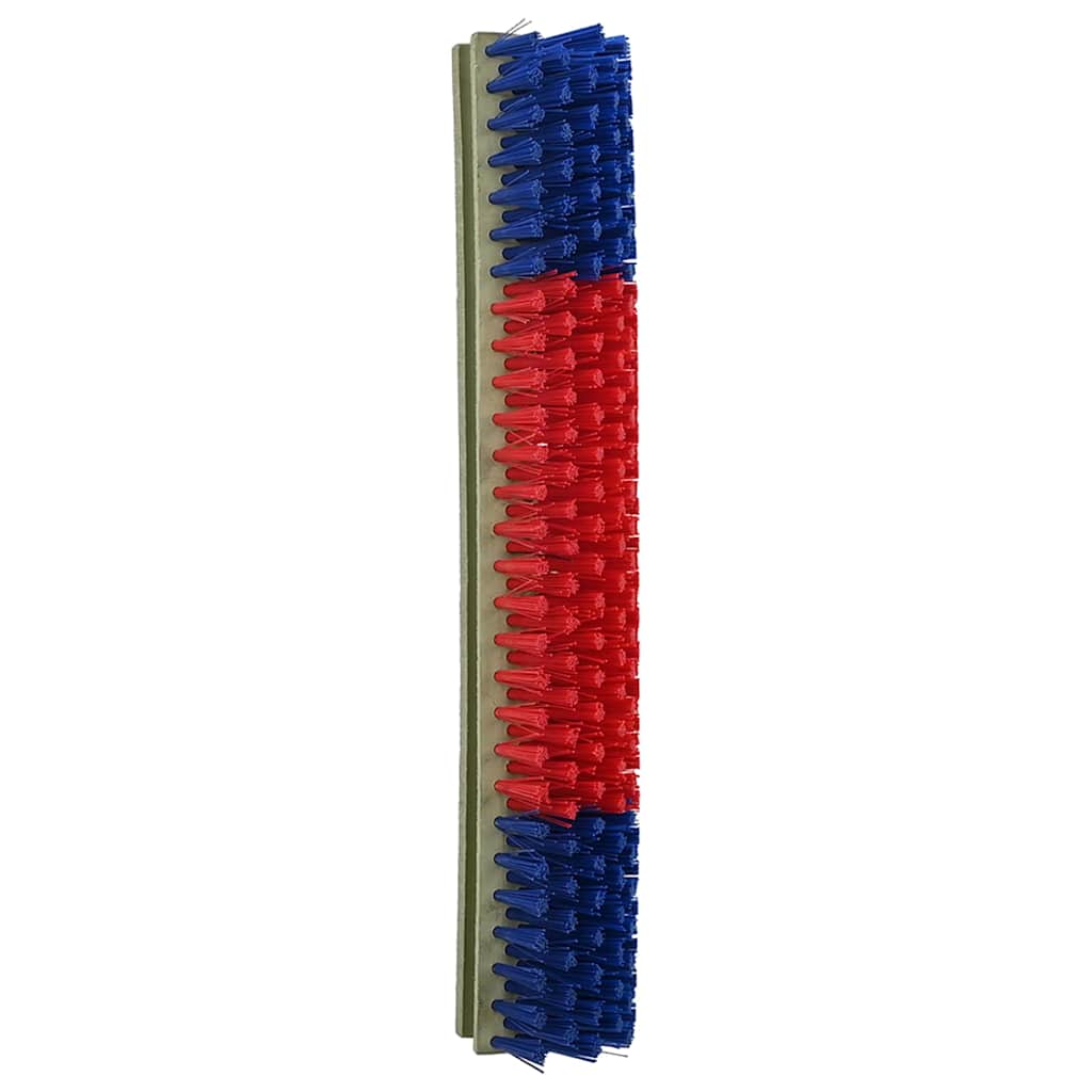 Cattle Brushes Red and Blue 20 x 9 x 50 cm Plastic and Steel