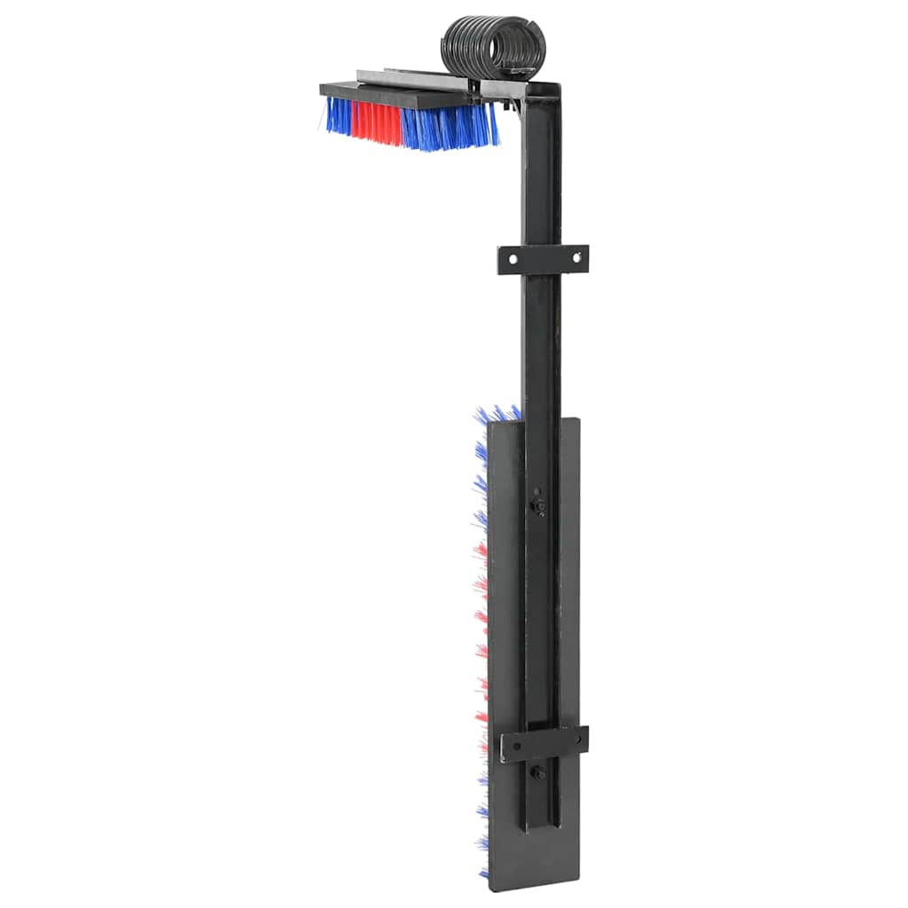 Cattle Brushes Red and Blue 84 x 10 x 91 cm Plastic and Steel