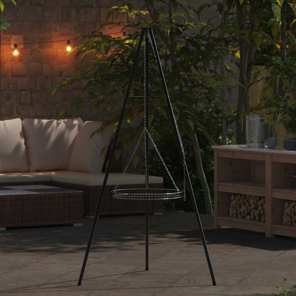 Campfire Tripod Black 92 x 92 x 171.5 cm Steel