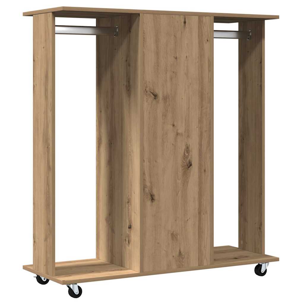 Wardrobe artisan oak 102 x 38 x 110 cm Engineered wood