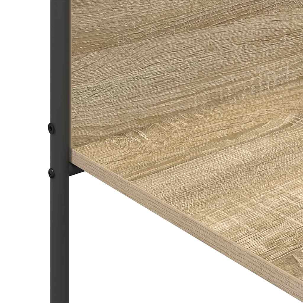 Clothes Rack with Shelf Brown 120 x 44 x 160 cm Engineered wood