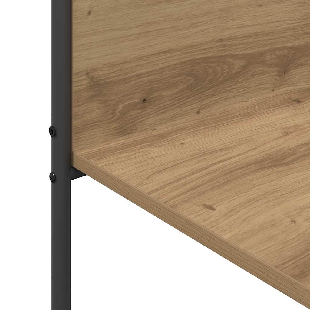 Clothes Rack with Shelf Beige 120 x 44 x 160 cm Engineered wood